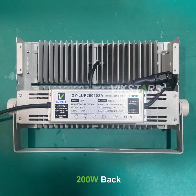 अच्छी कीमत 100W मॉड्यूल बाढ़ रोशनी IP65 जलरोधक उच्च स्टेडियम मस्तूल प्रकाश परावर्तक 5