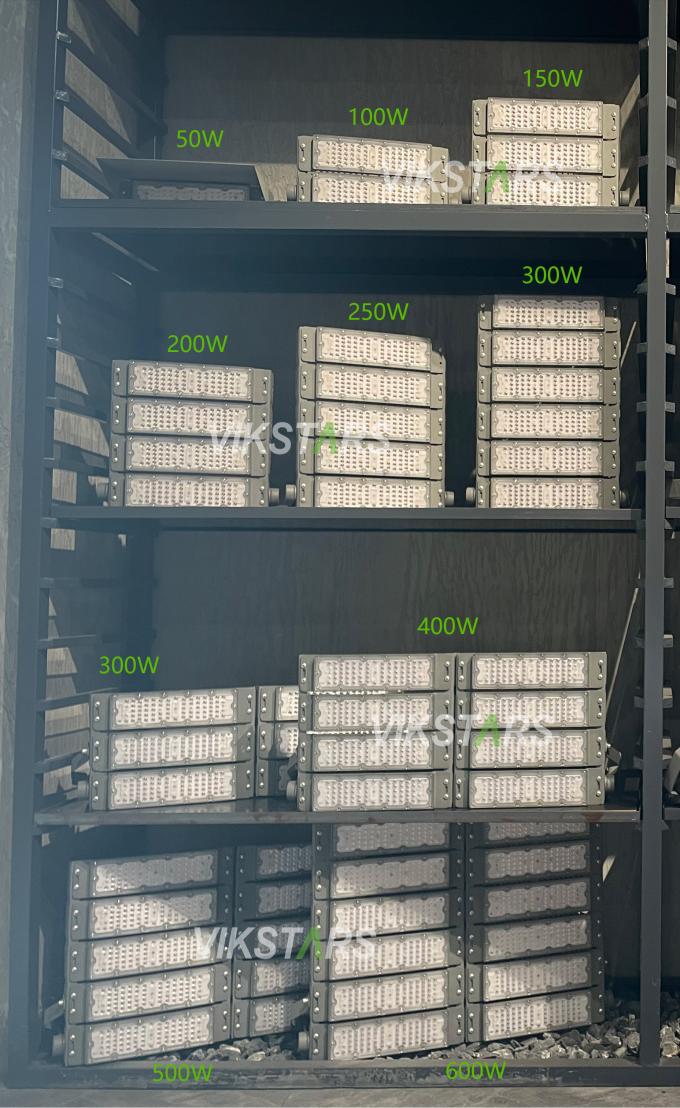 50W 100W 150W 200W 250W 300W मॉड्यूल हाई मास्ट फ्लड लाइट्स आउटडोर फुटबॉल फील्ड लाइटिंग 6