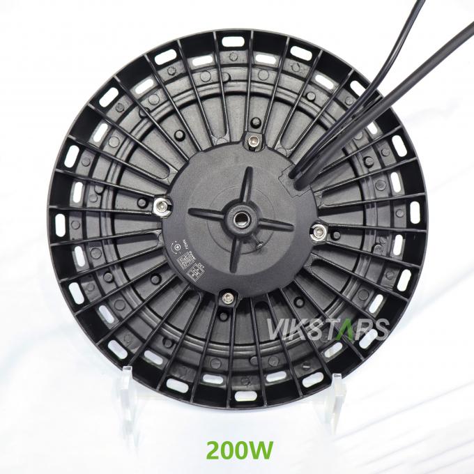 150lm/w यूएफओ हाई बे लाइट्स के साथ डाई-कास्टिंग एल्यूमिनिन हाउसिंग 5 साल की वारंटी ईएमसी एलईडी 5