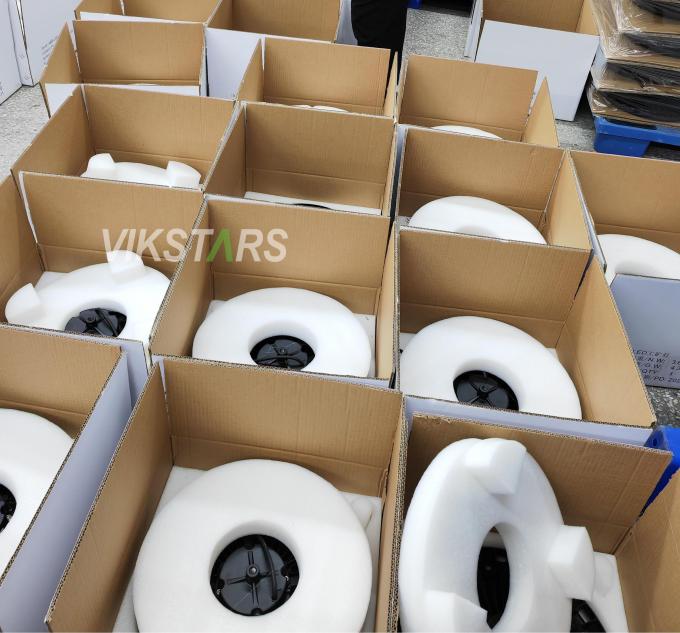 150lm/w यूएफओ हाई बे लाइट्स के साथ डाई-कास्टिंग एल्यूमिनिन हाउसिंग 5 साल की वारंटी ईएमसी एलईडी 9