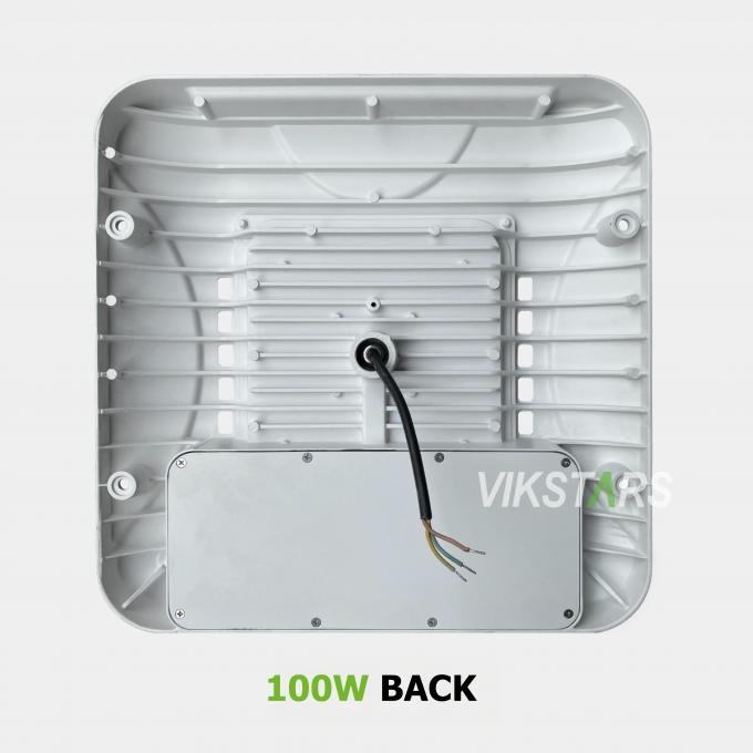 उच्च गुणवत्ता 135lm/w 100W 150W 200W एलईडी गैस स्टेशन लाइट्स पेट्रोल स्टेशनों के लिए SKD लैंप किट कैनोपी लाइट्स का समर्थन करती हैं 2