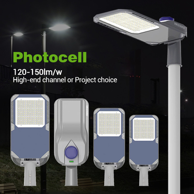 खरीदें 220V IP65 एलईडी स्ट्रीट लाइट आउटडोर वाटरप्रूफ 100-130lm/W ऑनलाइन निर्माण