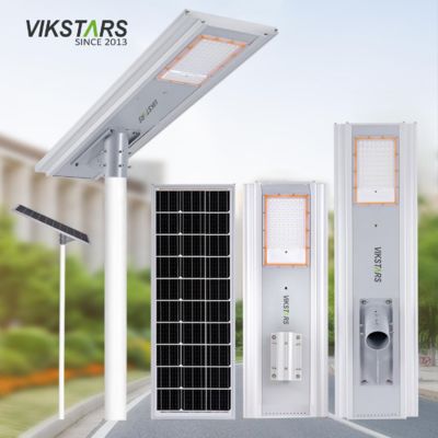 खरीदें 500W 700W एकीकृत सौर स्ट्रीट लाइट्स सभी एक में एल्यूमीनियम मुख्य सड़क के लिए सौर लैंप ऑनलाइन निर्माण