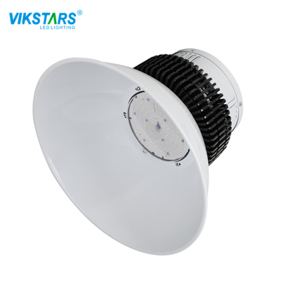 खरीदें AC265V औद्योगिक हाई बे एलईडी लाइट 100w 250w एल्यूमिनियम परावर्तक फिन ऑनलाइन निर्माण