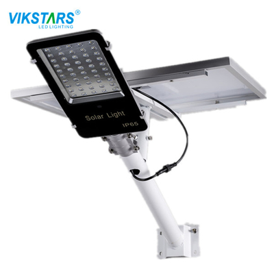 रिमोट कंट्रोल IP65 सोलर स्ट्रीट लाइट 100w 200w डाई कास्टिंग Alu ग्लास सामग्री