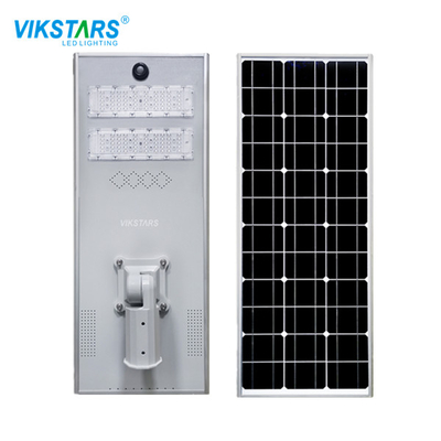 गार्डन प्लाजा के लिए SMD 2835 200w सोलर स्ट्रीट लाइट कोल्ड व्हाइट वाटरप्रूफ