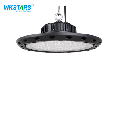 IP65 100 वाट यूएफओ एलईडी हाई बे 50000 एयरपोर्ट लाइटिंग के लिए काम के घंटे: