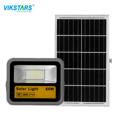 होम गार्डन के लिए टिकाऊ सोलर फ्लड लाइट 60w आउटडोर वाटरप्रूफ IP66
