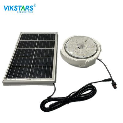 कॉटेज लाइटिंग के लिए व्हाइट हाउसिंग 300w सोलर सीलिंग लैंप