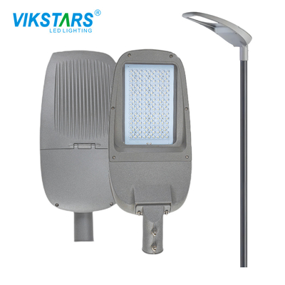 IP65 स्मार्ट एलईडी सिटी स्ट्रीट लाइट्स 150lm/W से 160lm/W एल्युमिनियम हीट सिंक