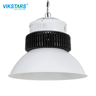 वाणिज्यिक गोदाम औद्योगिक हाई बे एलईडी लाइट 6000k 80 रा 200W 25000lm