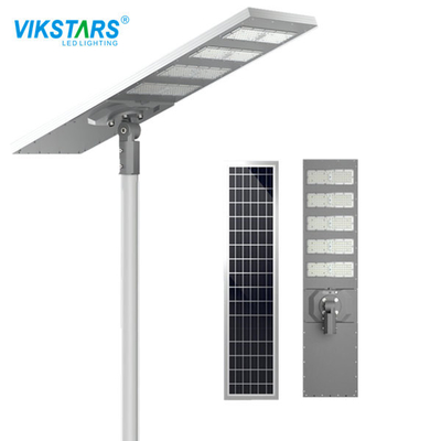 हाईवे IP65 सोलर स्ट्रीट लाइट 200w 300w ग्रे हाउसिंग पीसी लेंस
