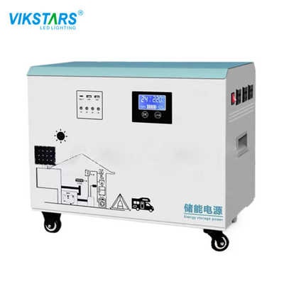 3000W पोर्टेबल पावर स्टेशन 3000WH बैटरी क्षमता वोल्टेज डिजिटल डिस्प्ले के साथ