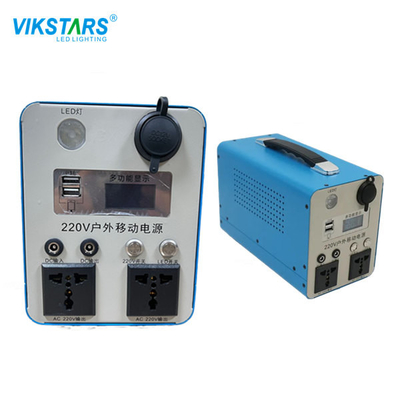 हल्का 500w पोर्टेबल बिजली आपूर्ति यूएसबी एसी आपातकालीन चार्ज होम एनर्जी स्टोरेज सिस्टम