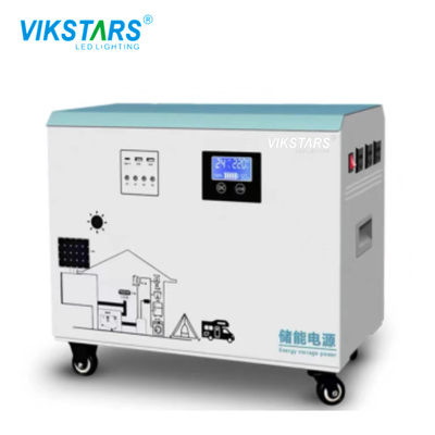 आउटडोर कैम्पिंग सिस्टम के लिए 3000W सोलर पोर्टेबल पावर स्टेशन कार एसी चार्ज