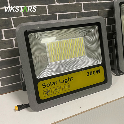 थोक मूल्य 200W 300W उद्यान पार्किंग स्थल के लिए डाई-कास्टिंग एल्यूमीनियम के साथ एलईडी सोलर फ्लड लाइट आउटडोर एलईडी फ्लड लाइट