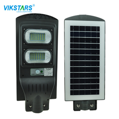 ABS प्लास्टिक हाउसिंग 60W सोलर स्ट्रीट लाइट नो नीड वायरिंग आउटडोर इंस्टालेशन