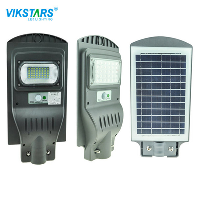 80pcs 40w ऑल इन वन सोलर स्ट्रीट लाइट्स 2000lm से 12000lm IP65 वाटरप्रूफ;