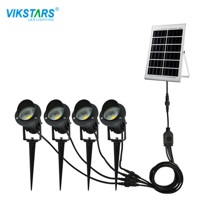 COB 5W एनर्जी सेविंग सोलर पावर्ड गार्डन लाइट्स D60mm H260mm