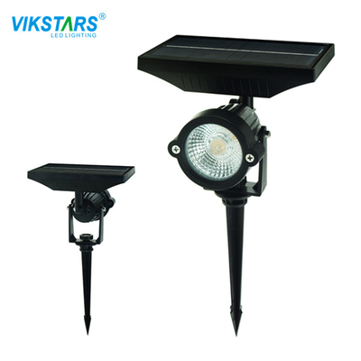5W एलईडी सोलर गार्डन स्पॉटलाइट 150lm / W 70Ra