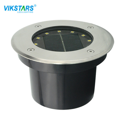 0.6kg IP65 सोलर आउटडोर दफन लाइट्स गार्डन 3W डाई कास्टिंग एल्युमिनियम: