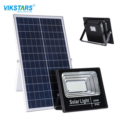 सांस्कृतिक प्लाजा ब्लैक हाउसिंग डाई कास्टिंग एल्यूमिनियम के लिए 6V 200 वाट फ्लड लाइट;