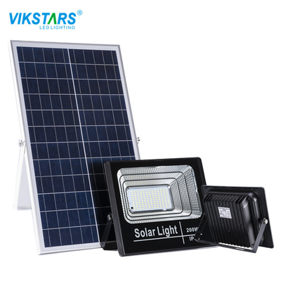 सोलर पैनल 3.2V इनपुट के लिए एल्युमिनियम आर्म एलईडी सोलर फ्लड लाइट