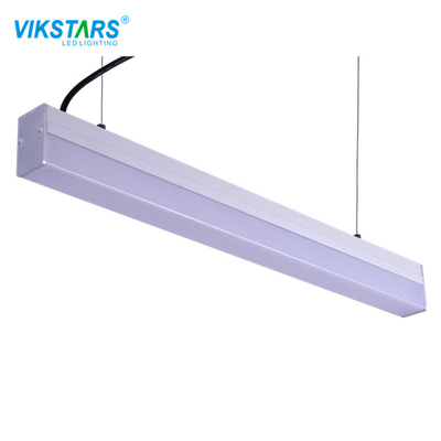 1.2m क्लासरूम सीलिंग सस्पेंडेड LED लीनियर लाइट SMD2835 AC 85V 36W