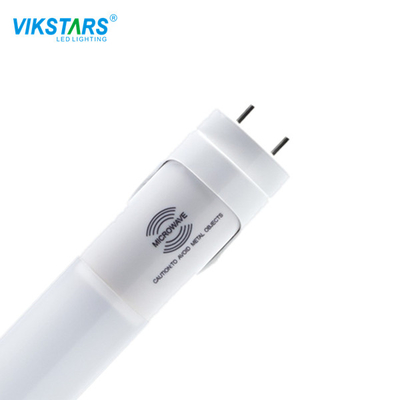 2 फीट इंडोर मोशन सेंसर एलईडी ट्यूब लाइट 180deg बीम कोण IP44 810lm