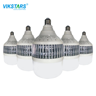 50W 80W 100W औद्योगिक हाई बे एलईडी लाइट हाई पावर बल्ब AC180V 6500K